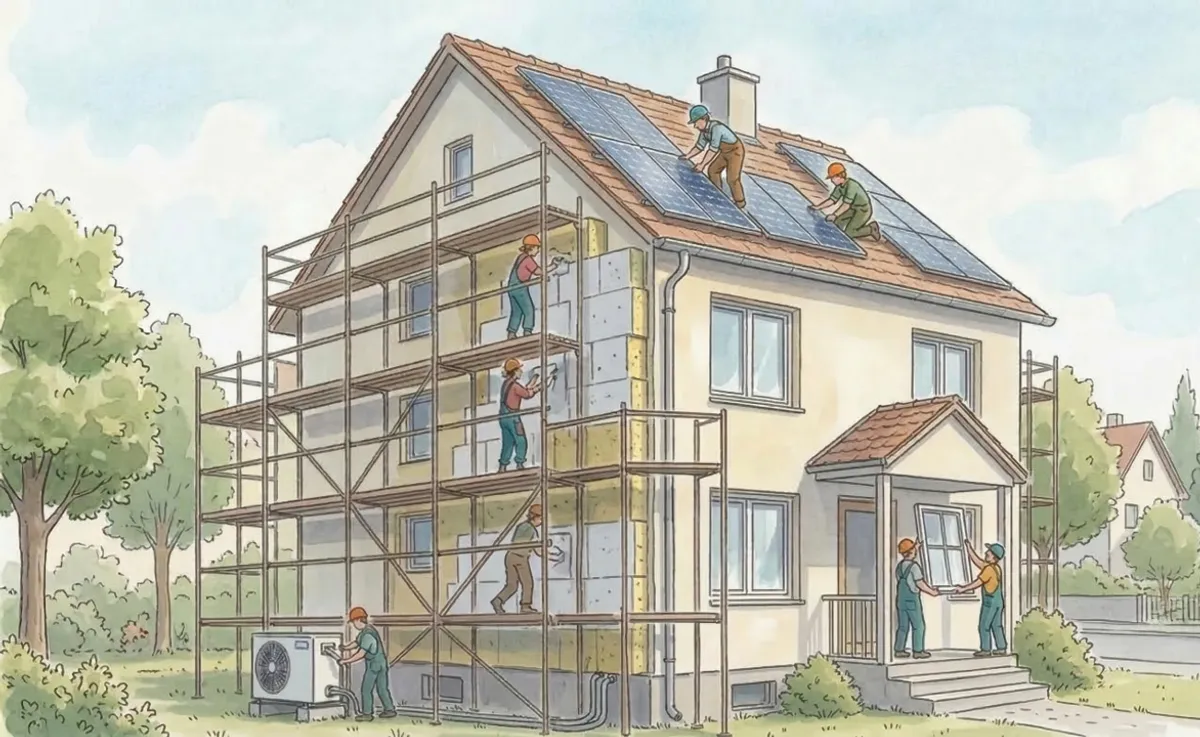 BEG Förderung für energetische Sanierung